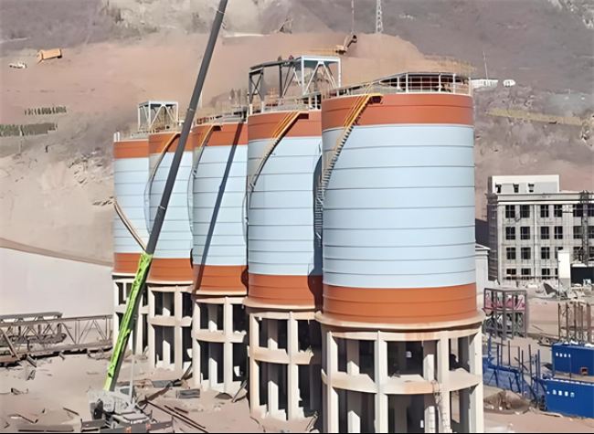 岢岚高架钢板仓