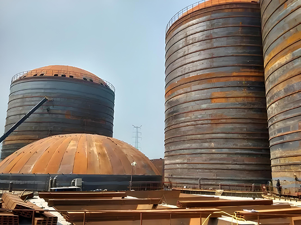 岢岚焦粉钢板仓